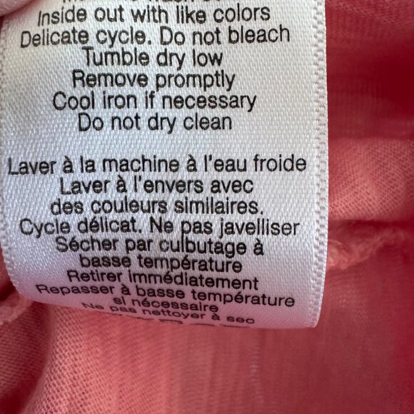 Veronica Beard Ruffle Tee Shirt Size Large - Picture 4 of 7